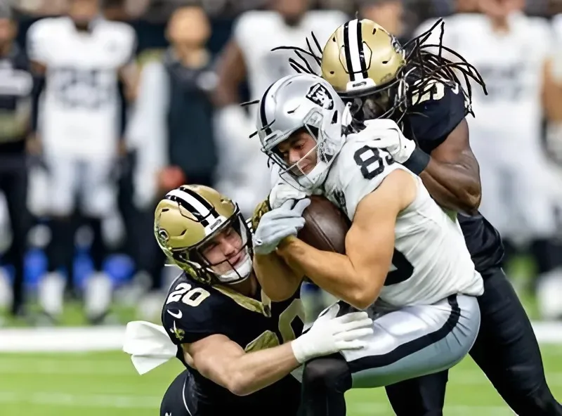 Las Vegas Raiders tight end Brock Bowers refuses to cut himself any slack despite record-breaking rookie season