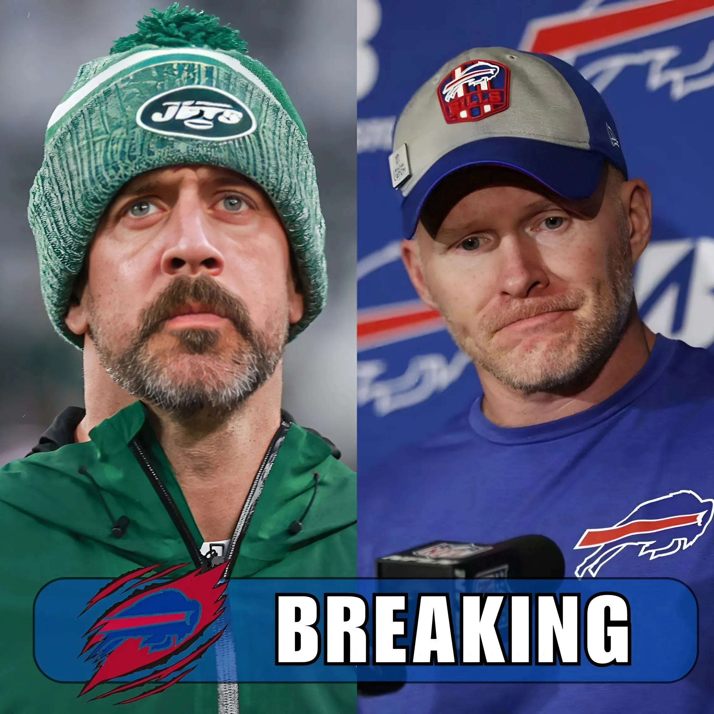 HC Sean McDermott Confirms Aaron Rodgers Will Leave the Jets and Join the Bills in the Coming Days