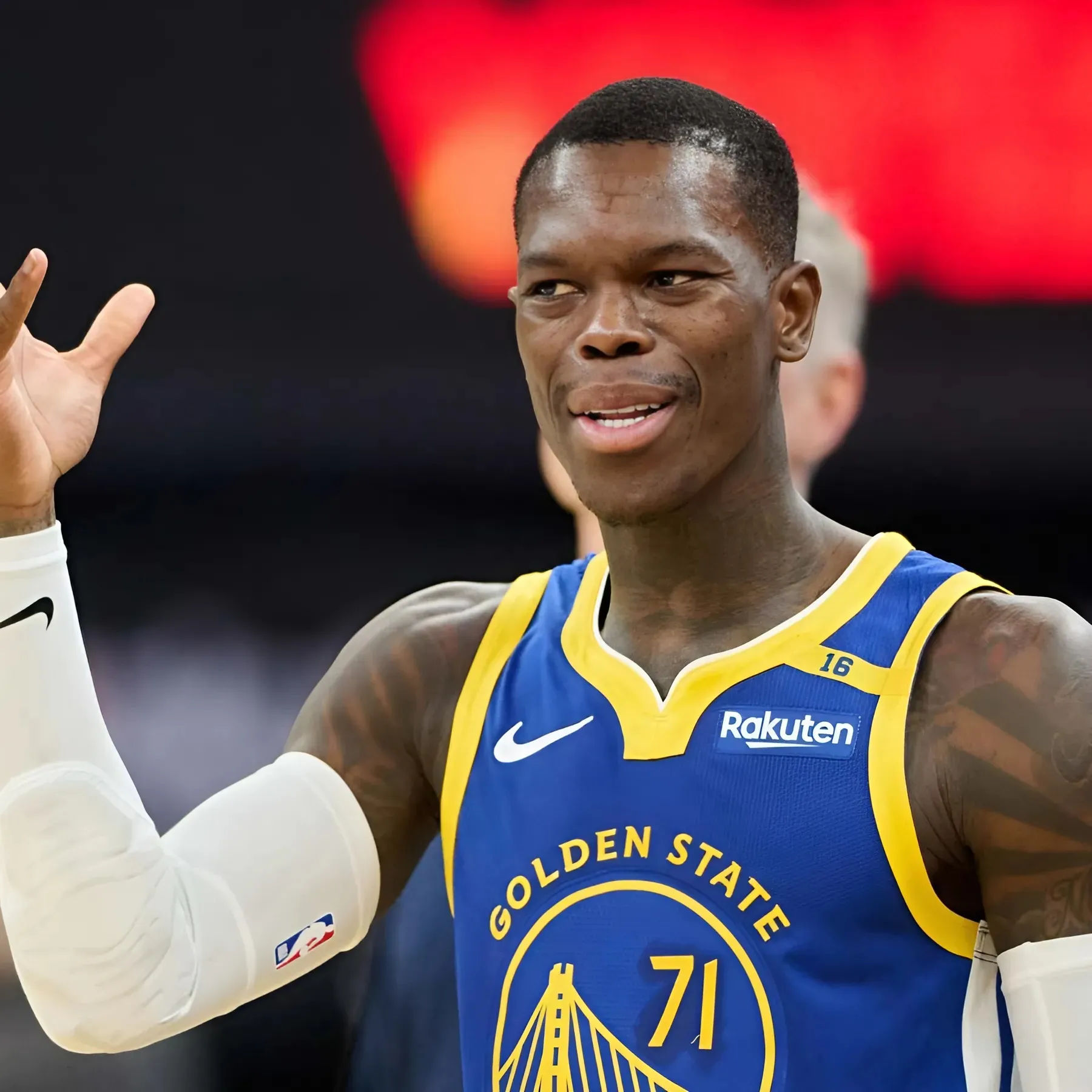 Warriors' Dennis Schroder responds to question about adjusting to 'Steph ecosystem'