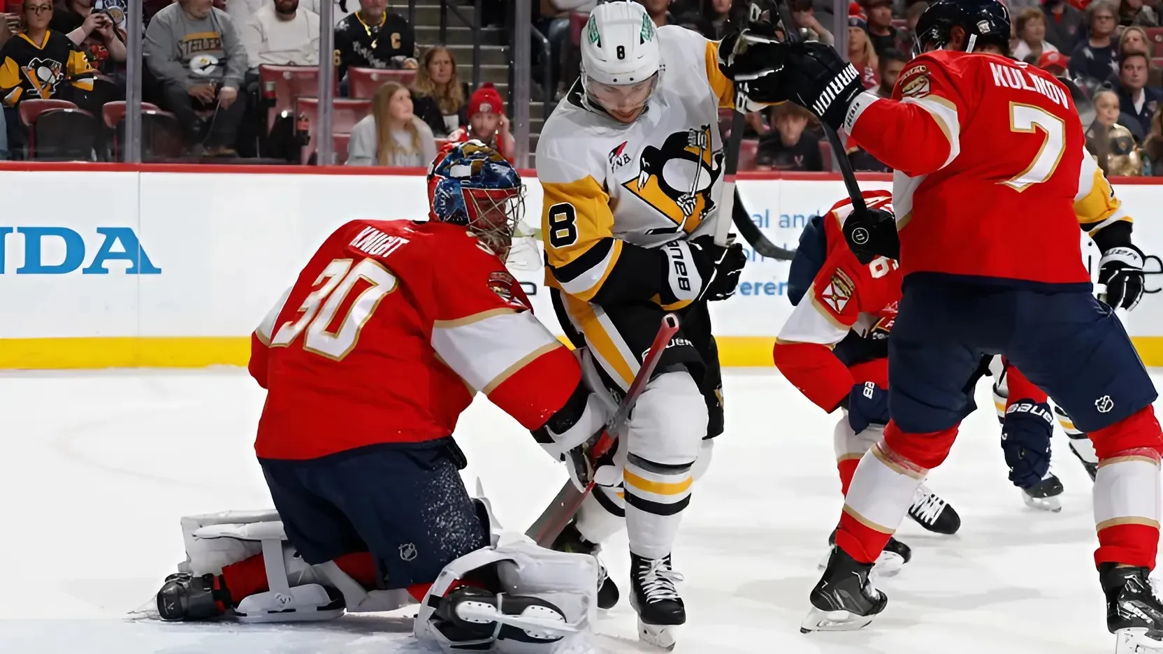 Penguins Compete Hard to Earn a Point against Florida