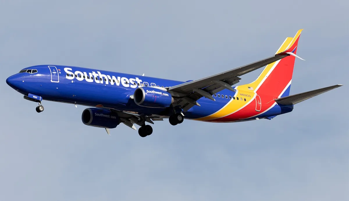 Southwest was the least likely airline to cancel your flight in 2024