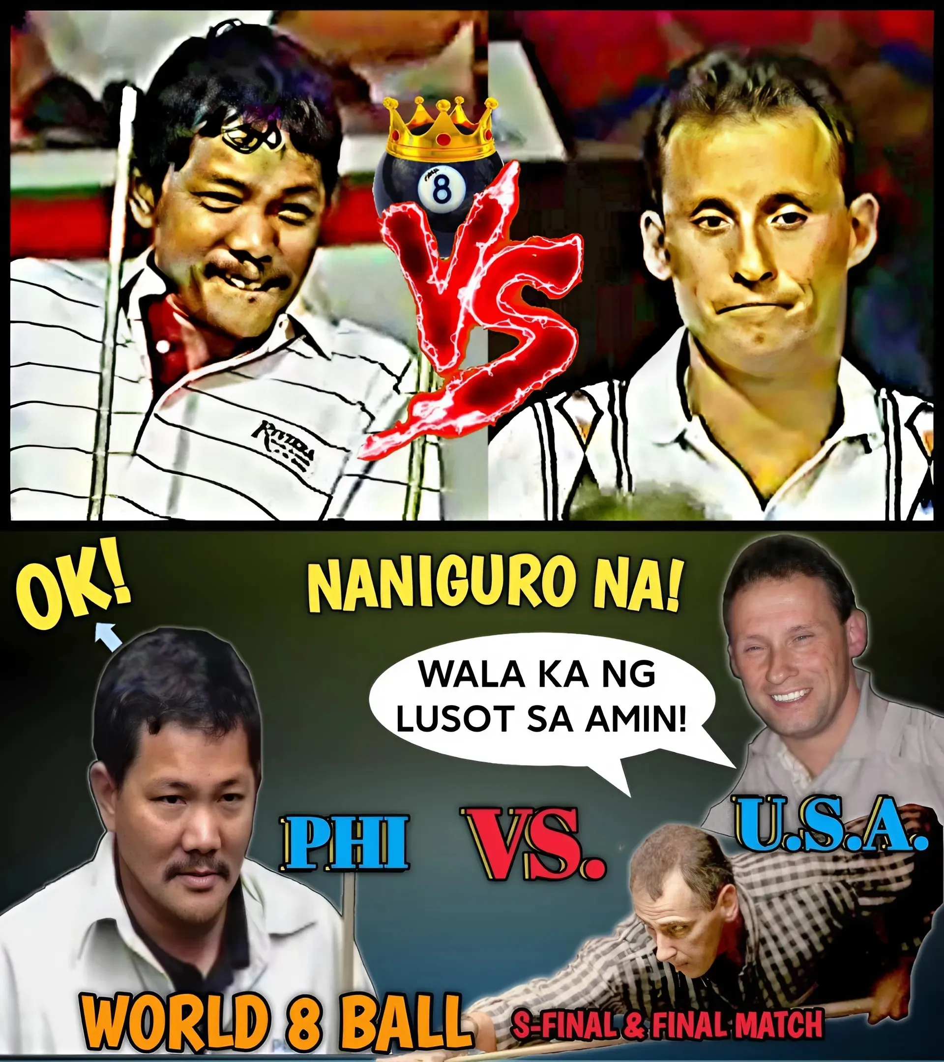 EFREN BATA REYES: 'STONE OF AMERICA' IS DESTROYED! 💪 Top Moments At W8BC S-Final & Final!