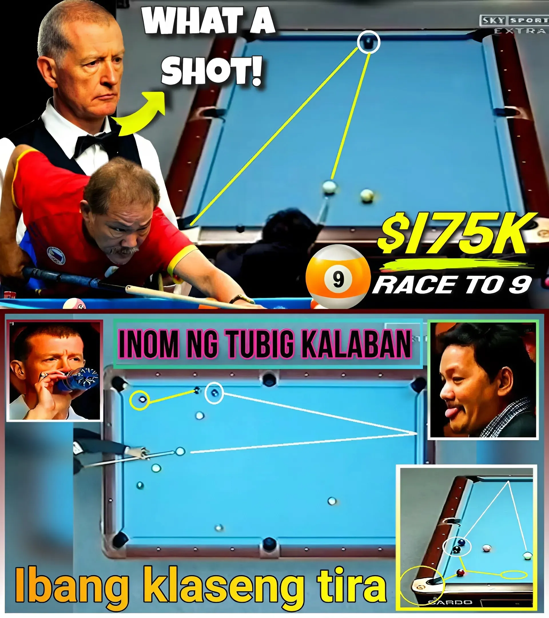 Efren Reyes Unveils His SECRET WEAPON! Shock Tactics That Will Leave Opponents Stunned (Including Bank Shots!)