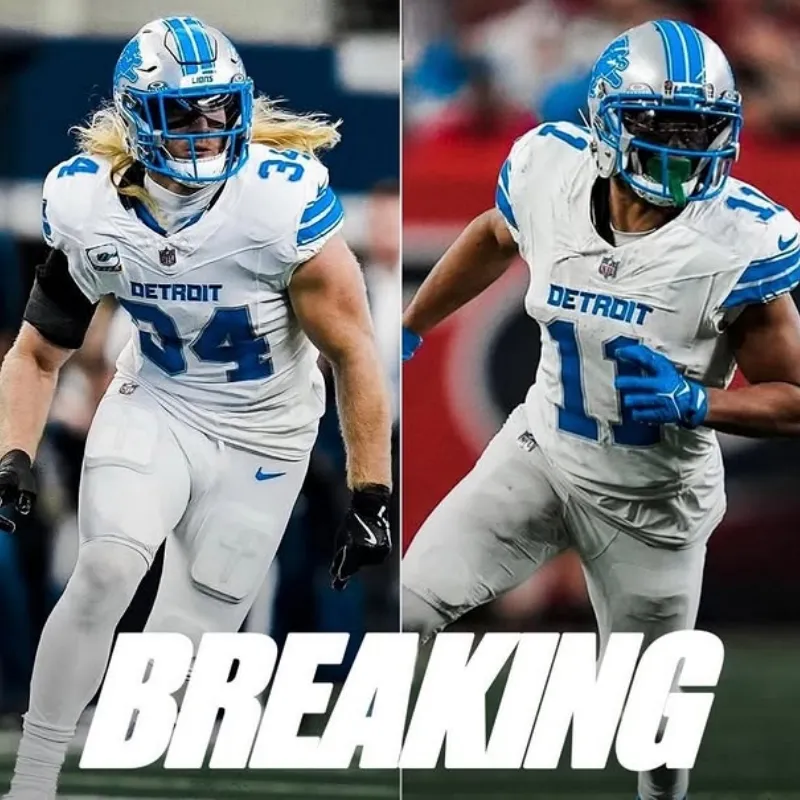 Lions' Alex Anzalone, Kalif Raymond officially active for crucial Vikings clash