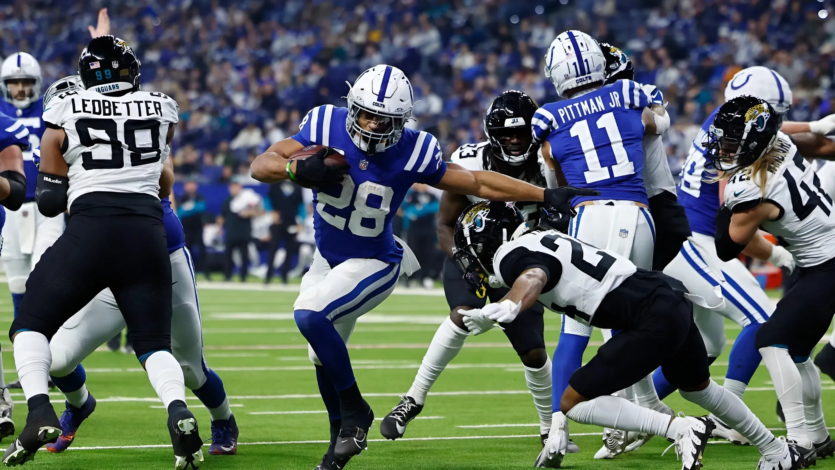 Colts outlast Jags with 26-23 OT win in season finale