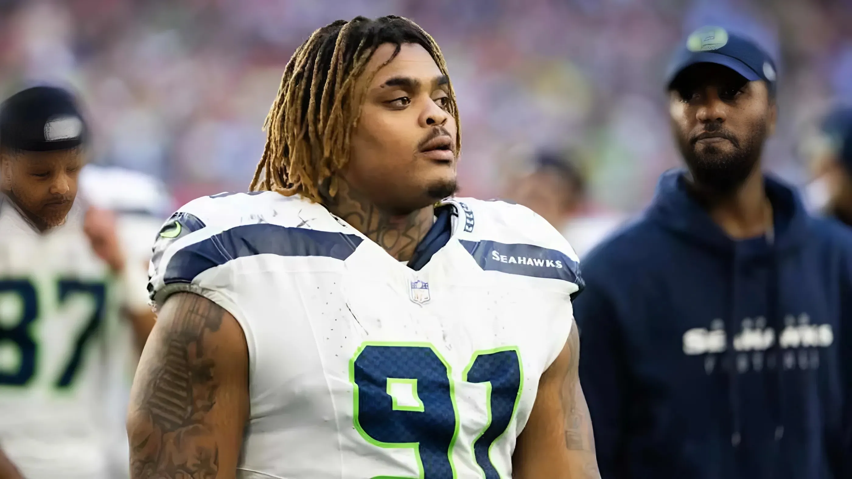 Seahawks DT Byron Murphy II Out vs. Rams, CB Riq Woolen Questionable