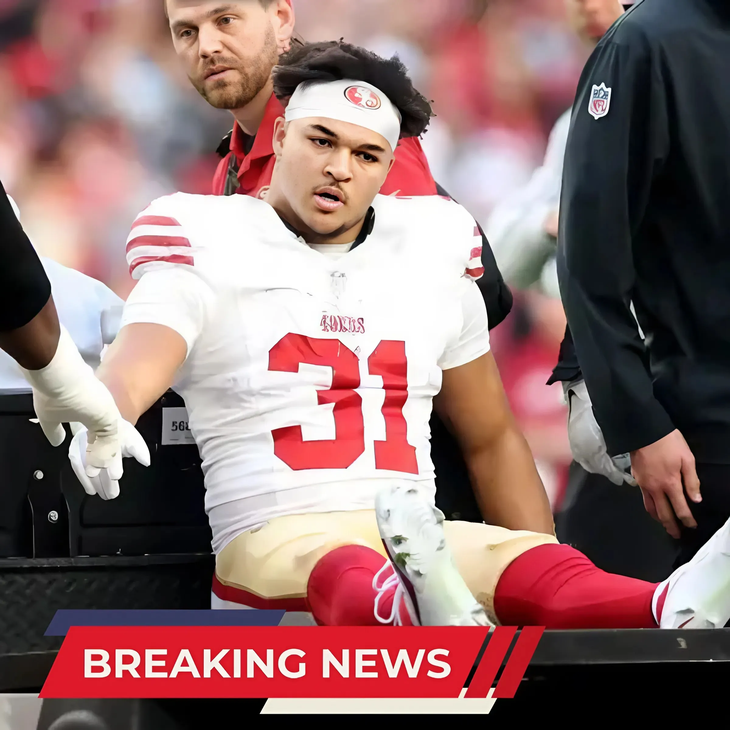 49ers’ Isaac Guerendo Suffers Injury in Season Finale vs. Cardinals