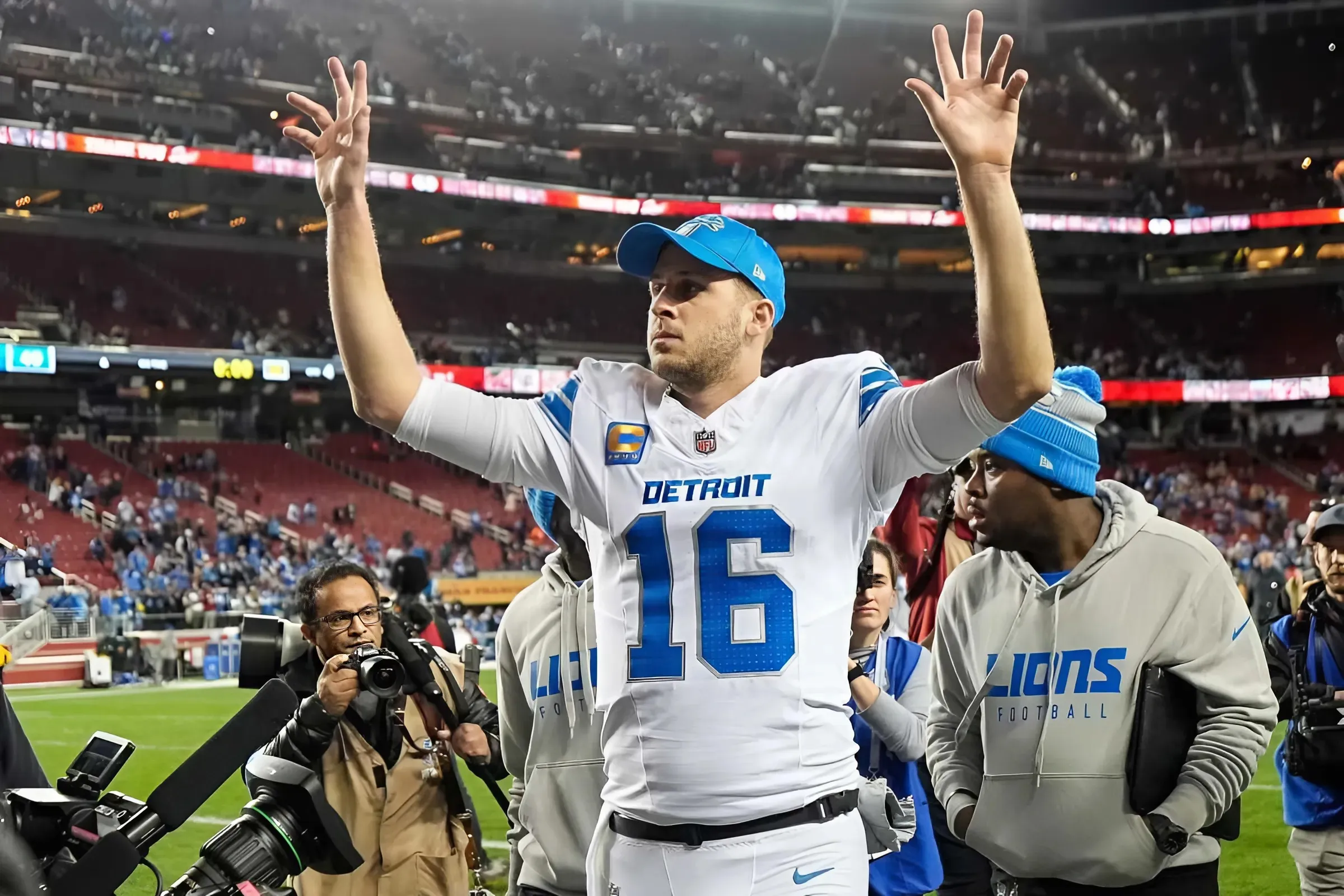 Lions Make Jared Goff Announcement After Vikings Win