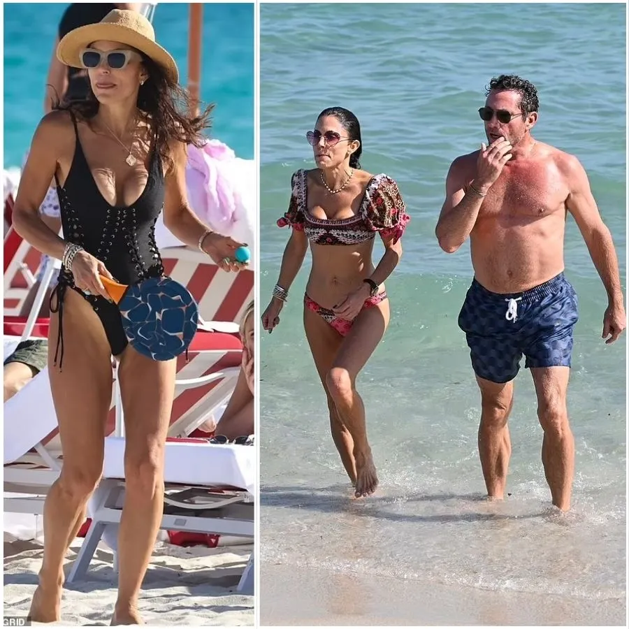 Bethenny Frankel, 54, Stuns Fans With Her Fit Physique While Cozying Up to Buff Boyfriend Tom Villante on a Miami Beach