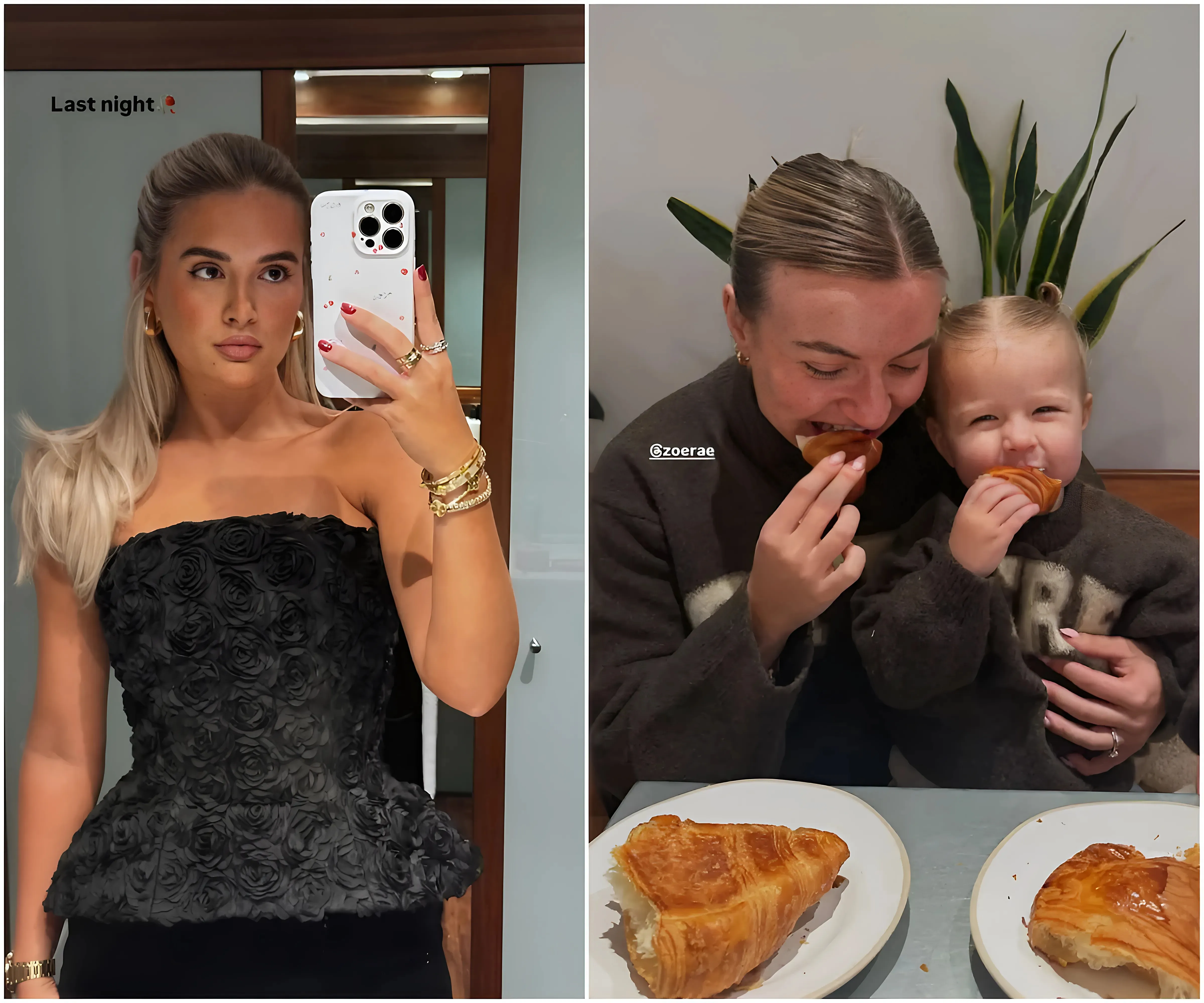 Molly-Mae returns to social media for first time since Tommy Fury NYE snog and shares adorable pics of baby Bambi - suong