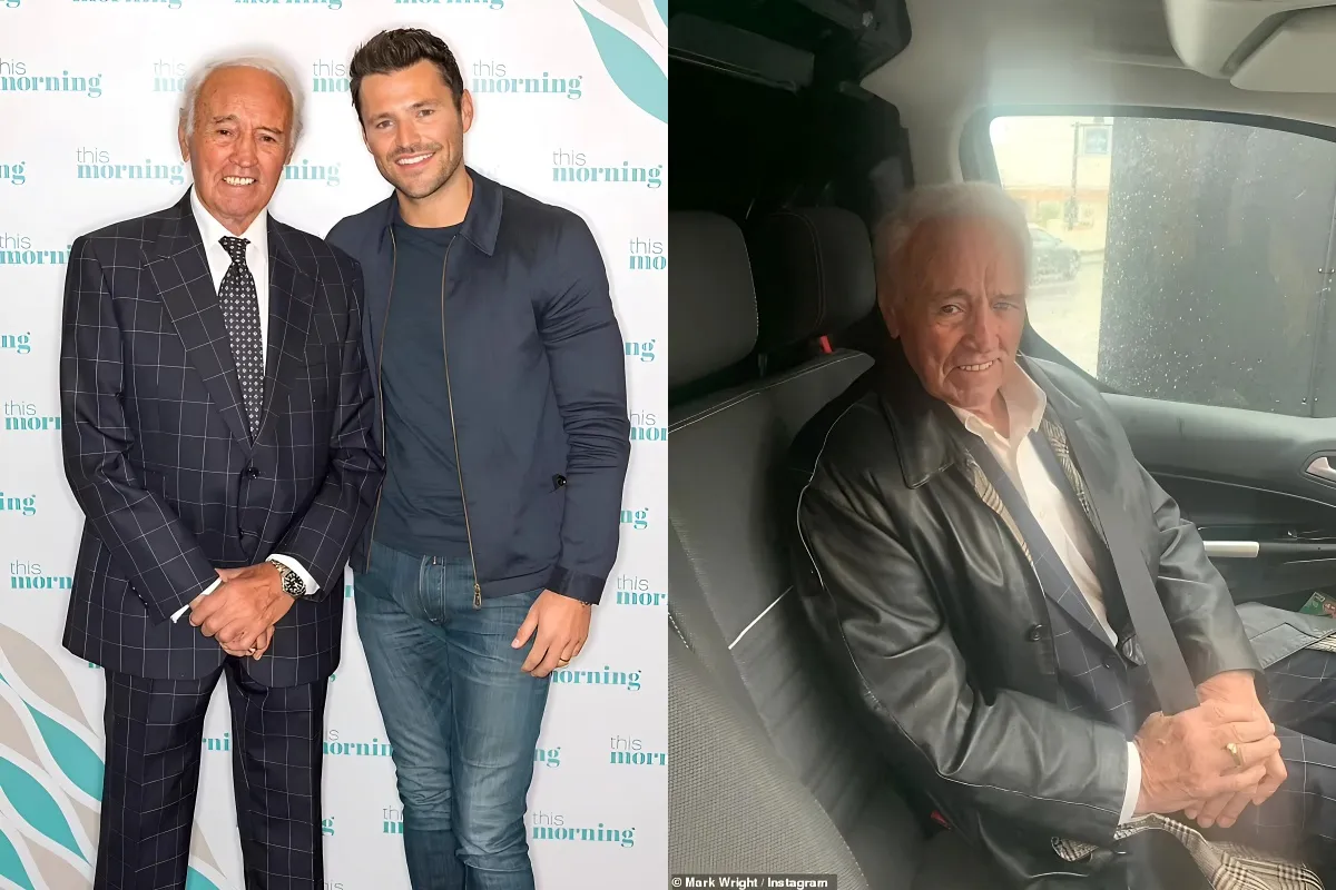 EXCLUSIVE: Mark Wright's beloved grandfather dies at the age of 92 surrounded by his family just days after star revealed he is expecting his first child liennhi