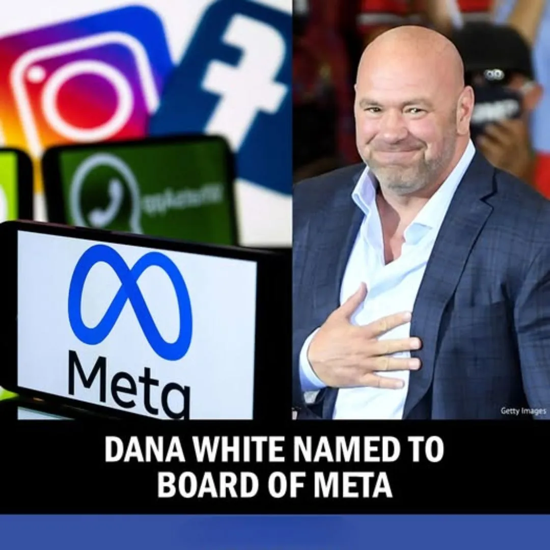 Meta Appoints UFC President Dana White as One of Three New Board Directors