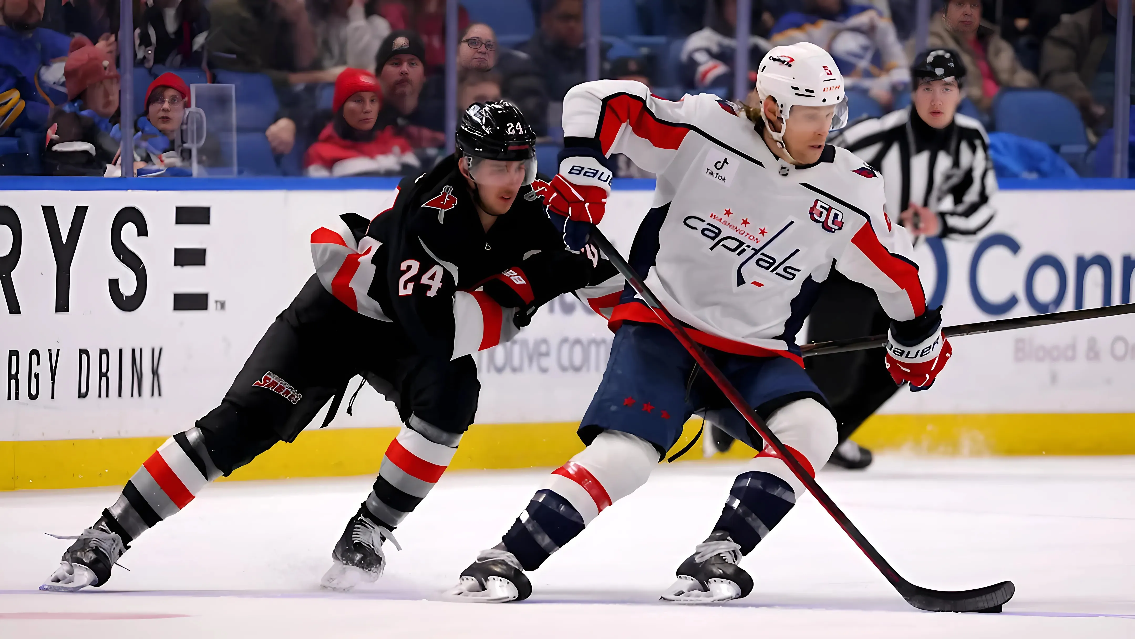 Washington Capitals fall to Buffalo Sabres in shootout after tying game late trucc