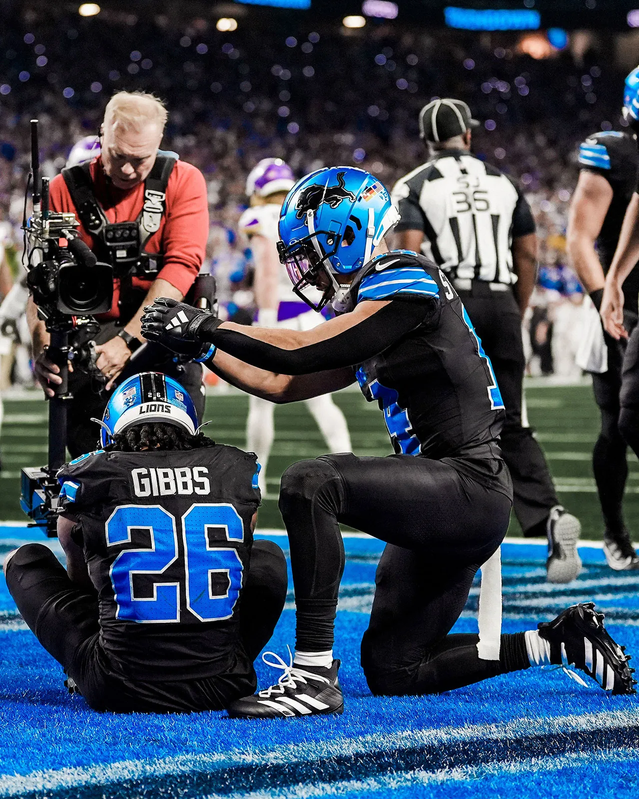 Lions Post 2-Word Reaction to Jahmyr Gibbs Announcement on Tuesday