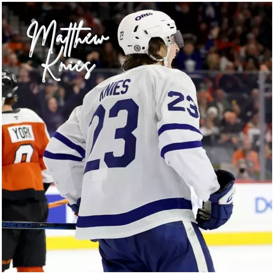 Matthew Knies scores winning goal as Leafs edge Flyers