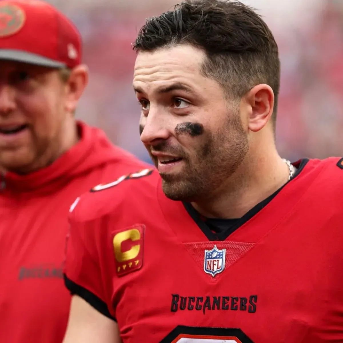 Baker Mayfield vs Jayden Daniels, Shannon Sharpe gives verdict on QB he trusts most in playoff clash