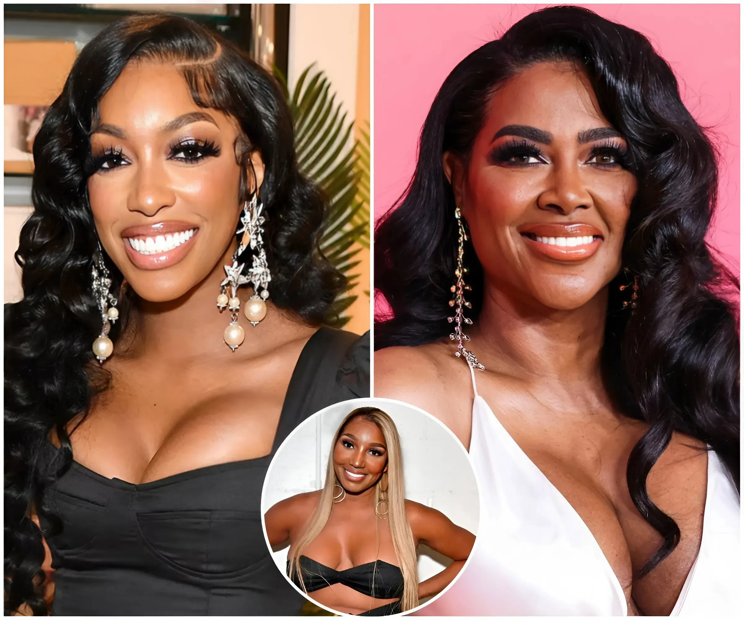 "Porsha Williams Reveals Text Messages From Nene Leakes Defaming Kenya Moore As 'Illiterate Liar' – Shocking Reaction From Kenya!"