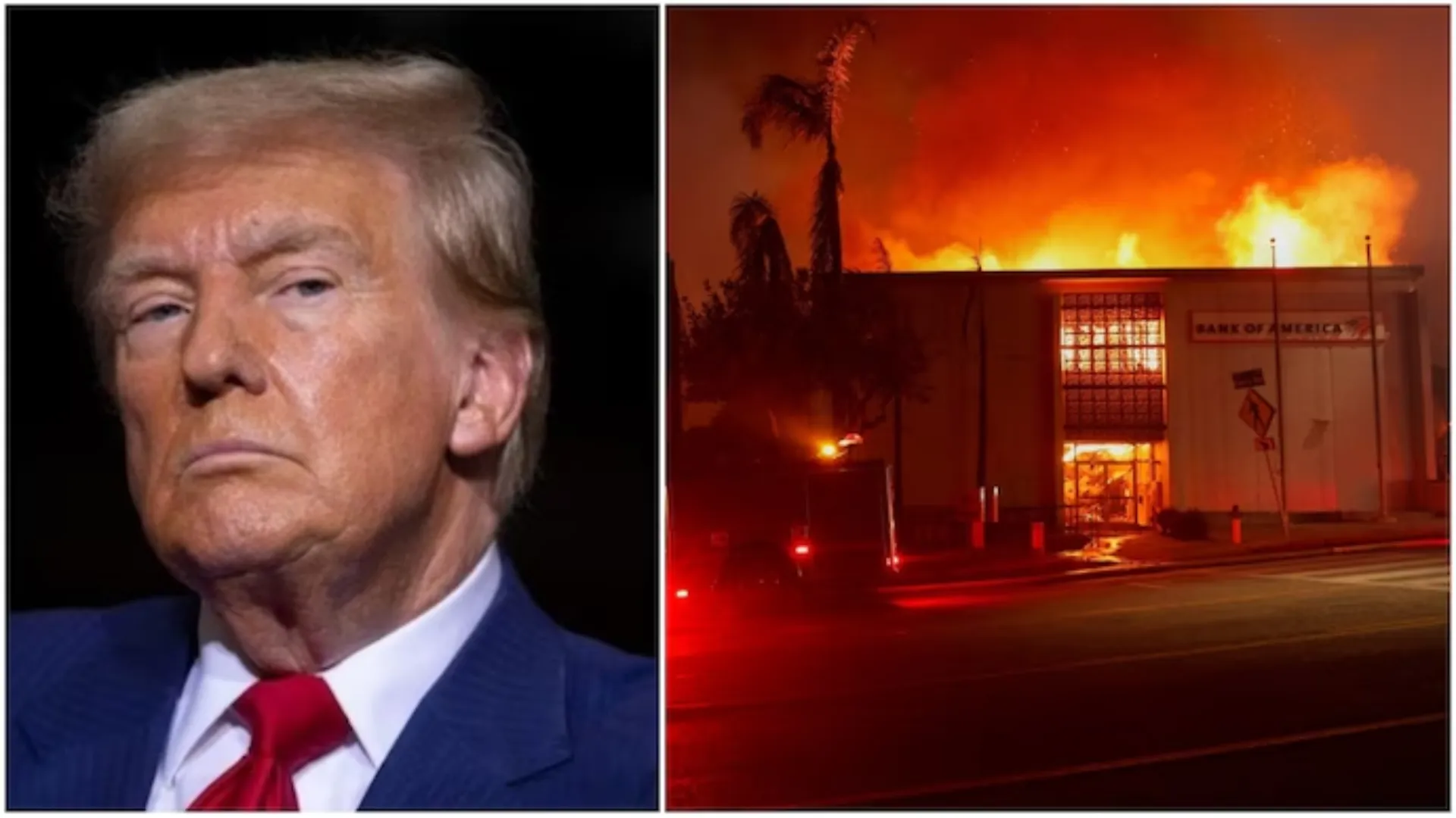 Trump Blames Newsom for California’s Wildfires and Calls for Immediate Action