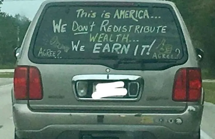 9. ‘Controversial’ Message Seen On Back Of SUV Sparks