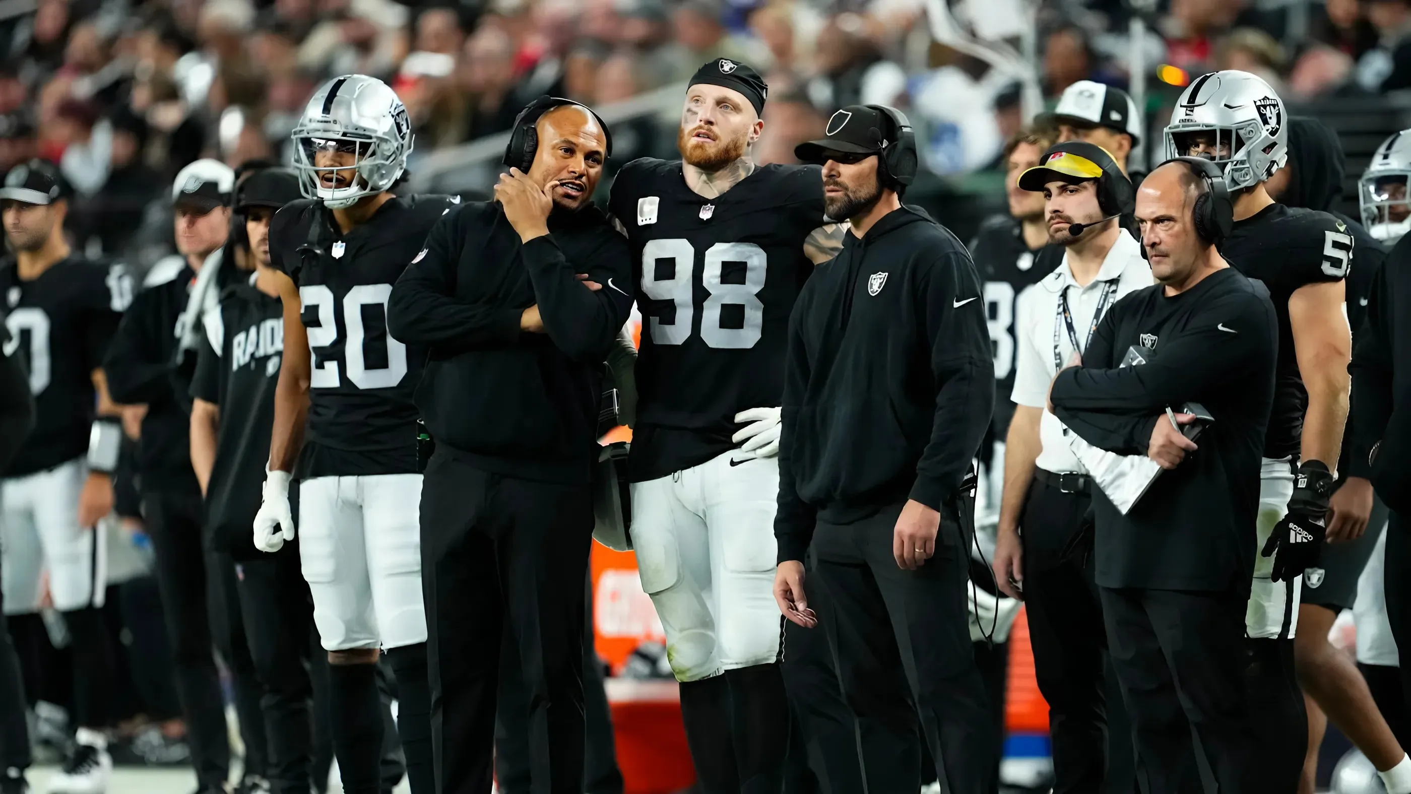 It sure sounds like Maxx Crosby is upset with the Raiders for firing Antonio Pierce