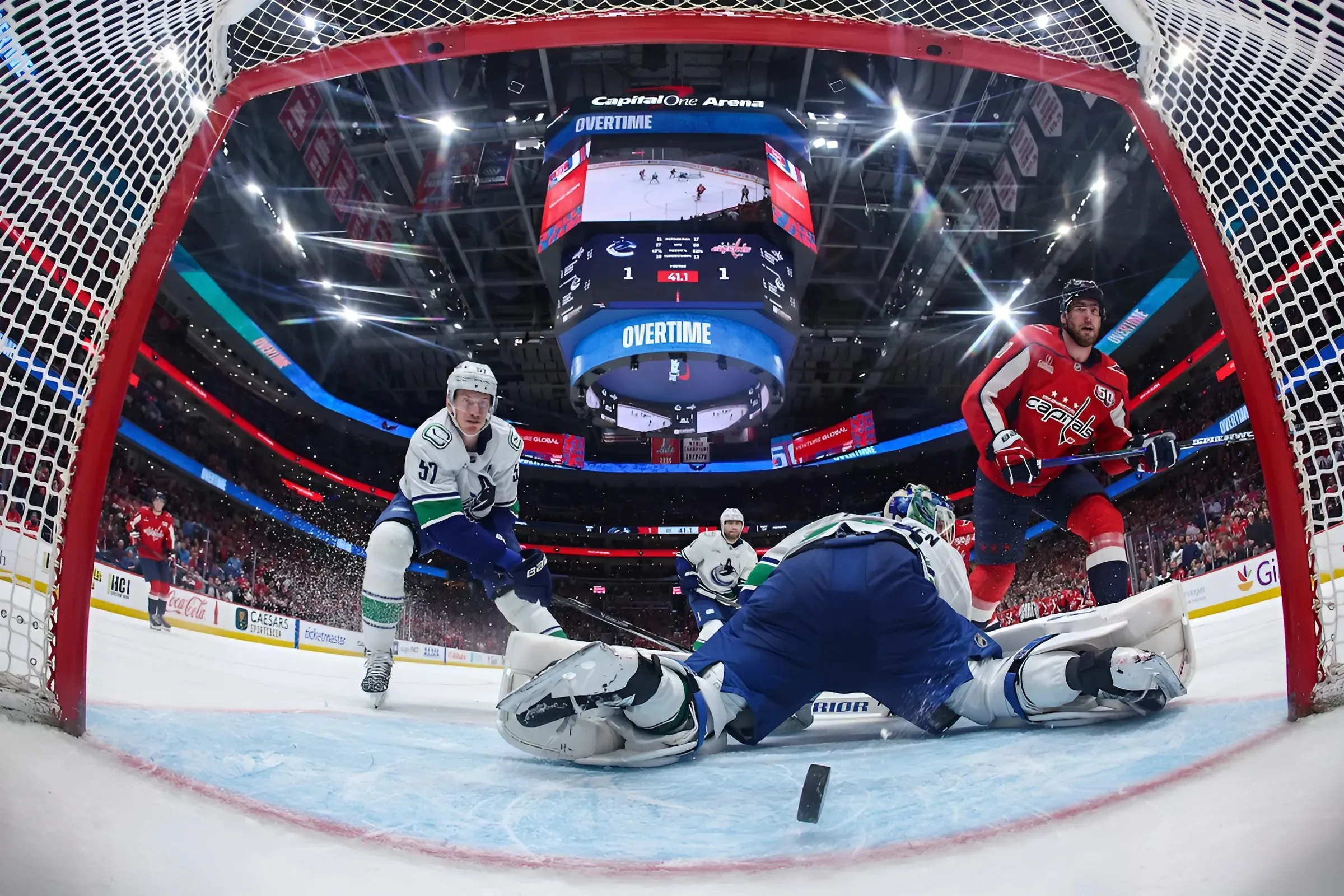 Pierre Luc Dubois scores overtime game-winner in two-goal performance against Vancouver Canucks: ‘Dubie was a beast today’