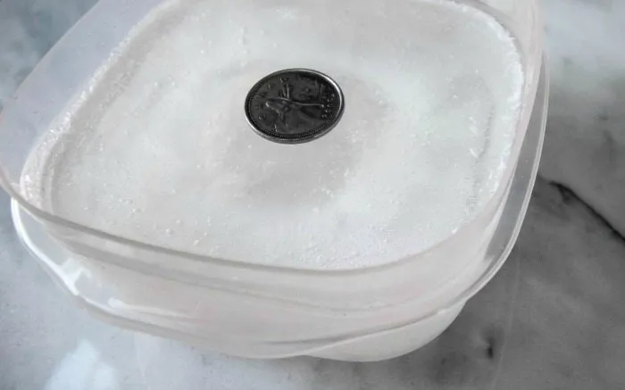 9. Why you should always put a coin in the freezer before you leave home