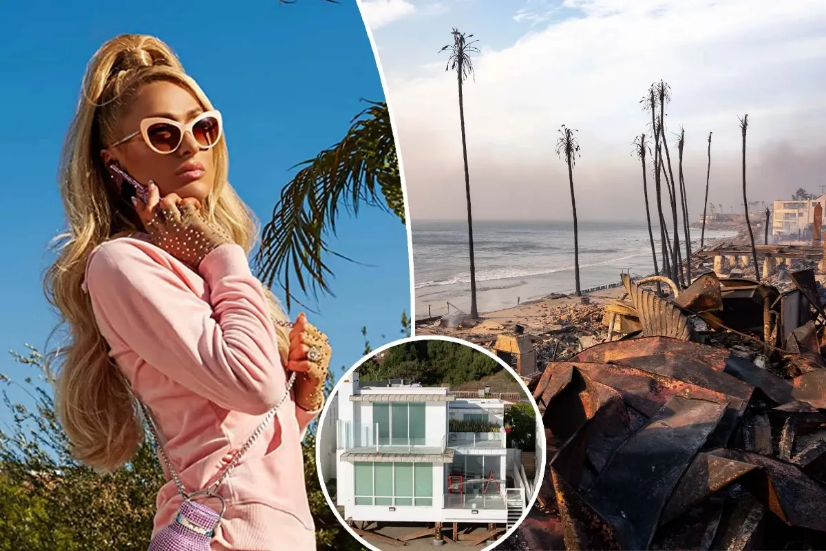 Paris Hilton’s Malibu beach house burns down in Palisades Fire: ‘Heartbroken beyond words’