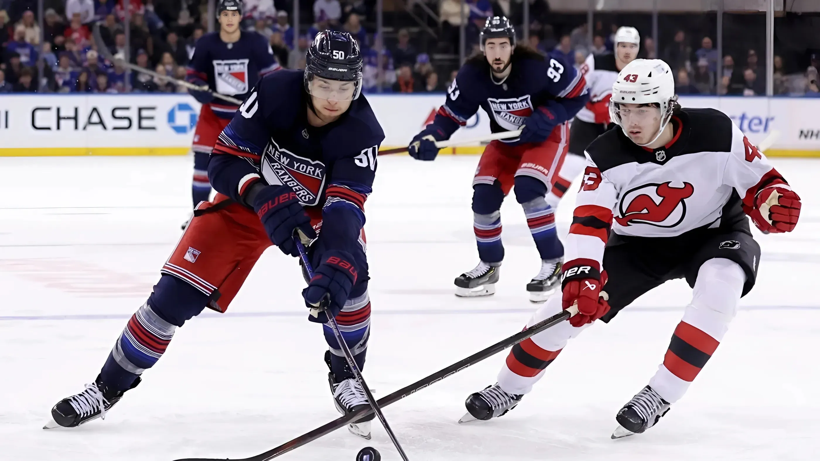 Rangers down Devils on Sam Carrick's OT winner