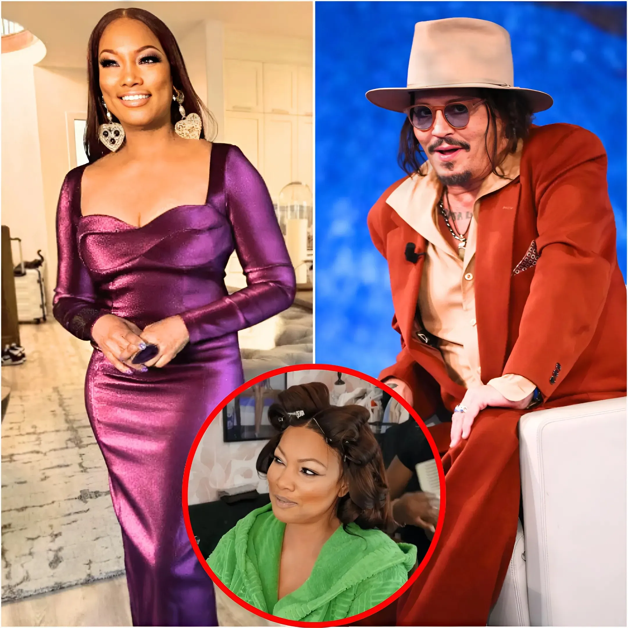 "Yes, It’s True": Garcelle Beauvais Claims She Kissed Johnny Depp at a Miami Club