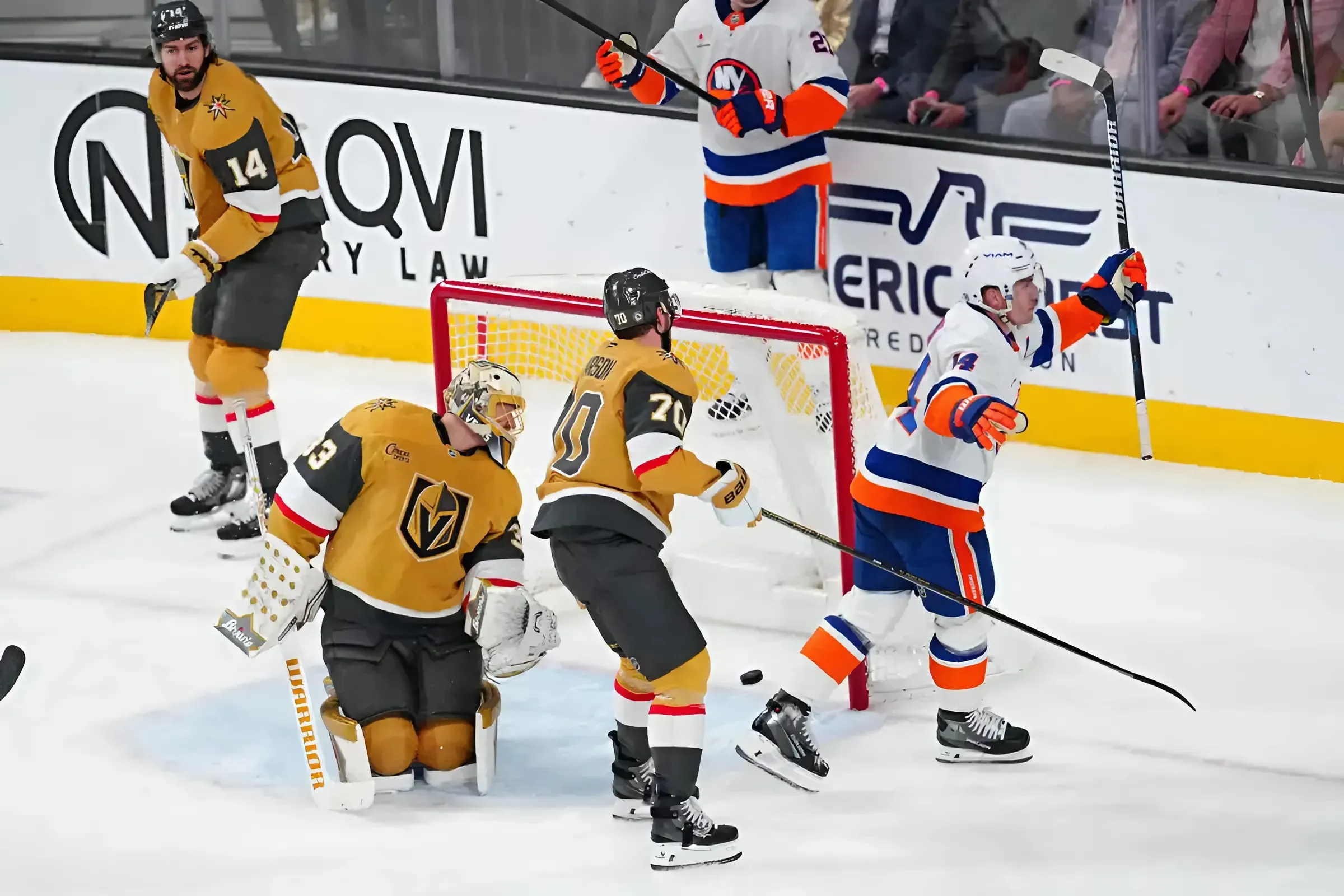 Golden Knights blanked by Islanders in 4-0 loss