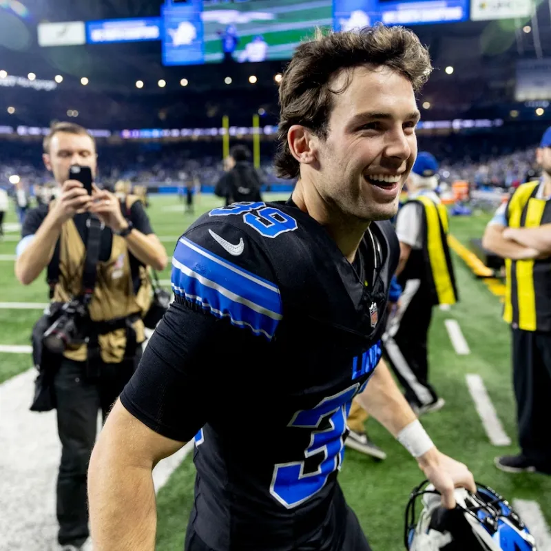 Lions kicker explains how UFL stint prepared him for NFL and playoffs