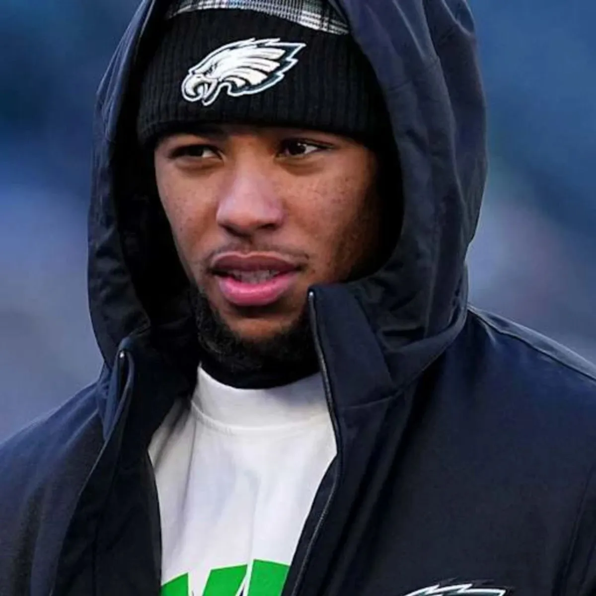 Saquon Barkley is in for a surprise when he suits up for his 1st Eagles playoff game