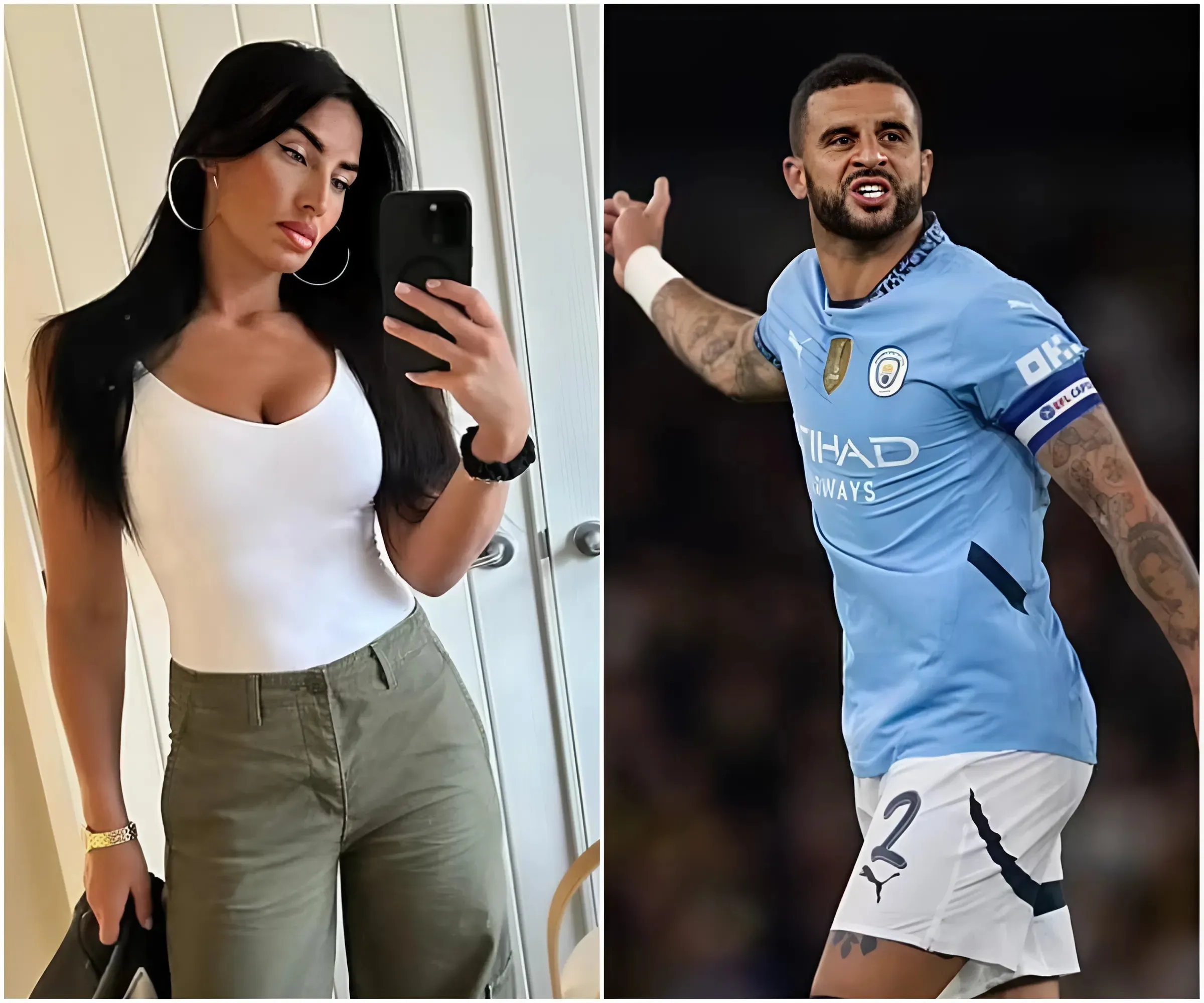 Kyle Walker's wife Annie Kilner 'is considering scrapping her £27million divorce bid as footballer eyes up £400K per week move' - suong