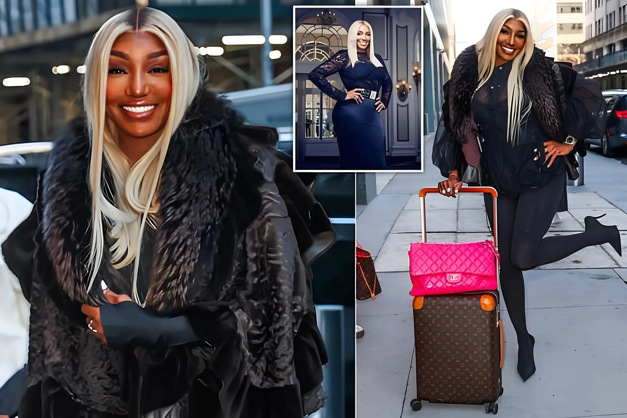 NeNe Leakes cuts a stylish figure in NYC after dishing on possible return to RHOA