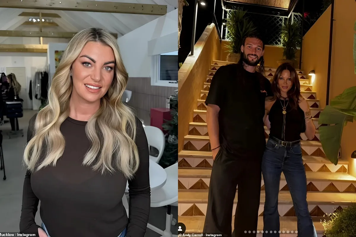 EXCLUSIVE: Furious Billi Mucklow unfollows ex Andy Carroll for 'shoving' his new relationship with Lou Teasdale 'in her face' with constant social media posts liennhi