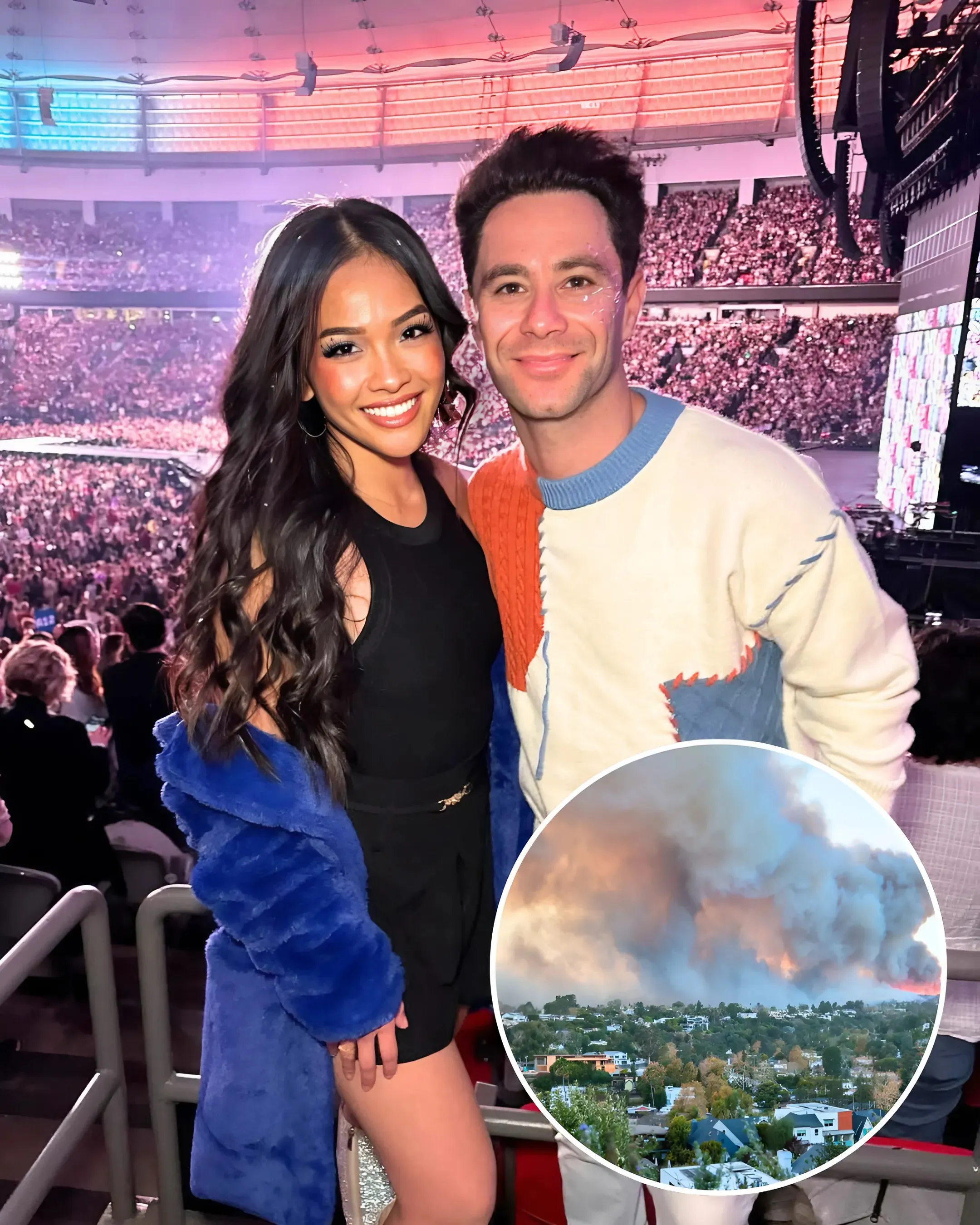 ‘Bachelorette’ Jenn Tran & Sasha Farber Evacuate Amid LA Fires