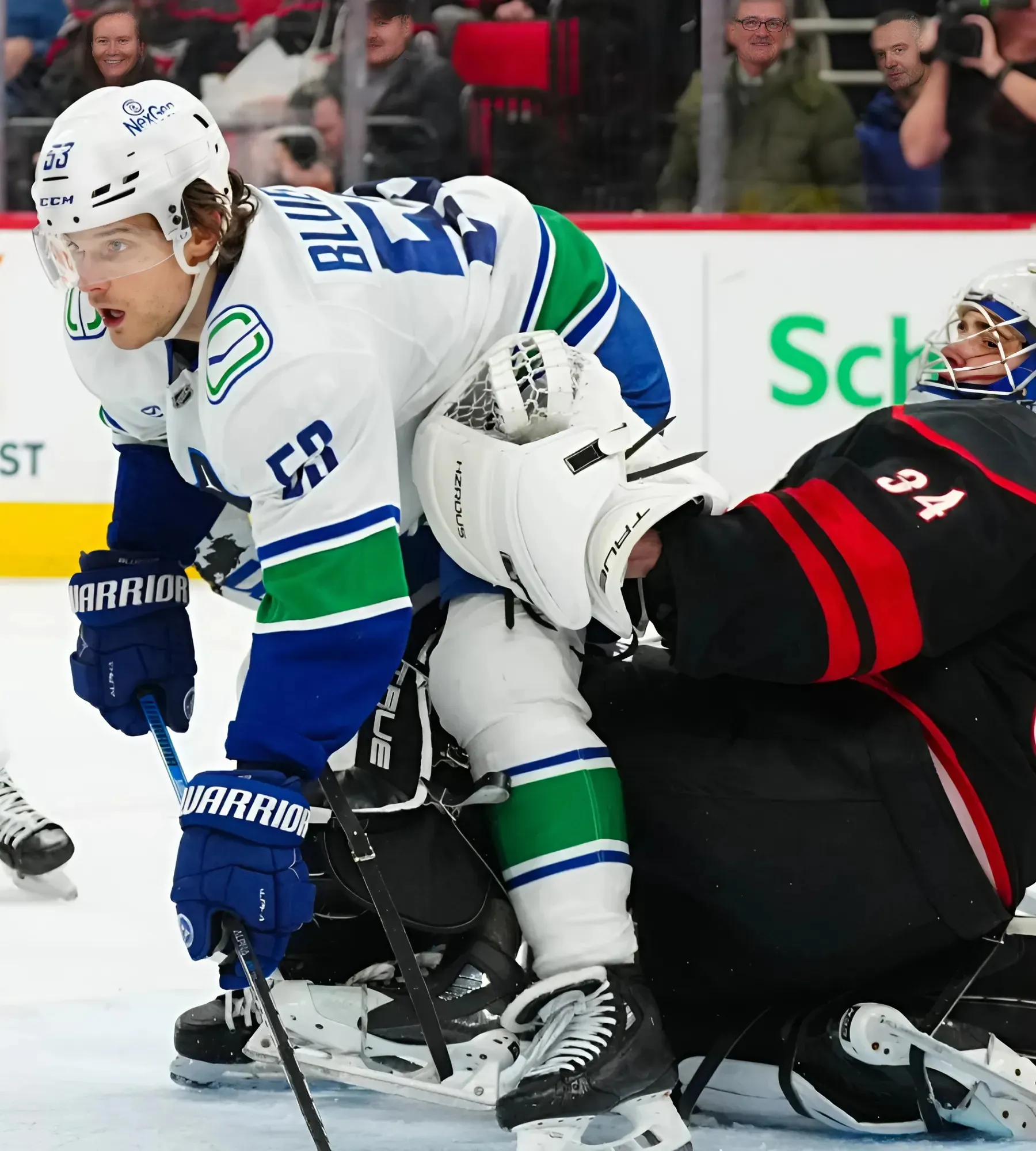 Canucks hardly test AHL journeyman Tokarski, shutout by tired Hurricanes team