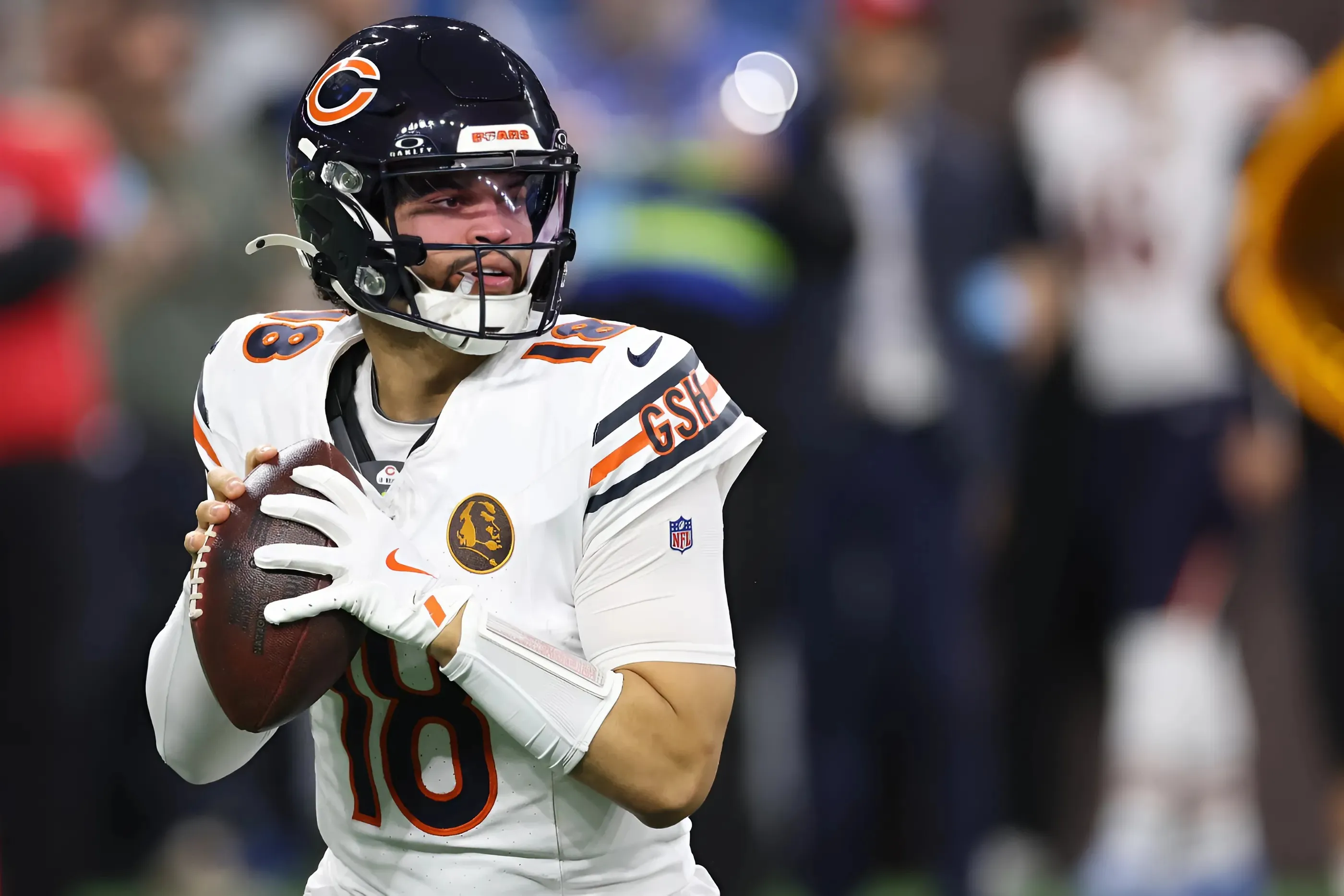 Chicago Bears QB Caleb Williams falls victim to hilarious Ben Johnson prank