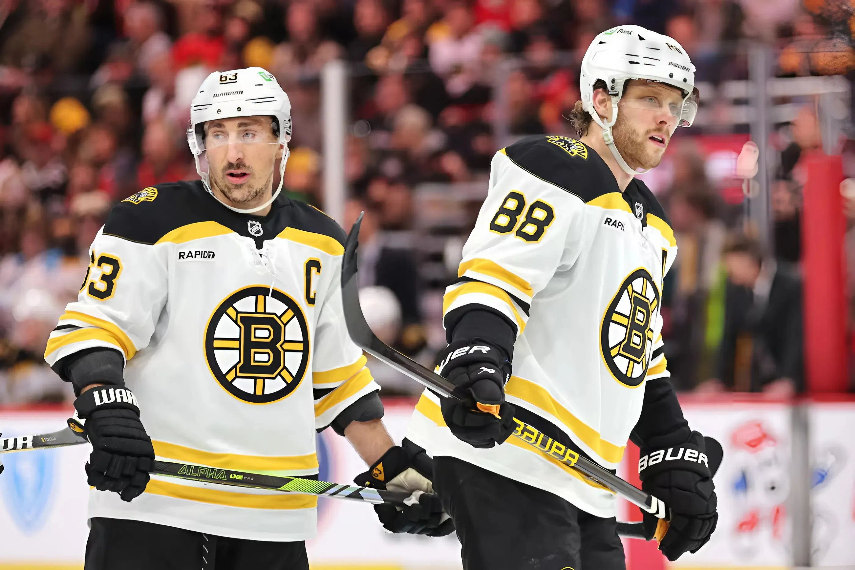 Pastrnak Refutes Report Of Off-Ice Issues With Marchand