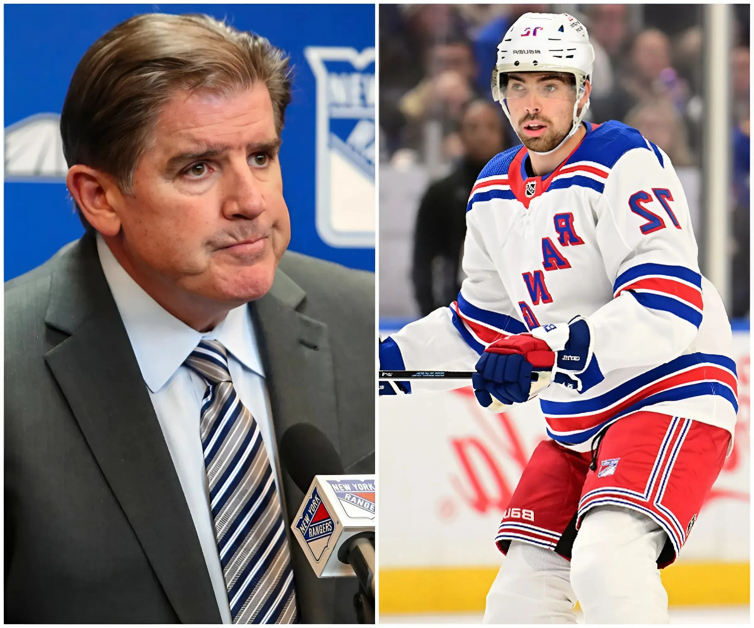 Rangers head coach Peter Laviolette provides some insight on Filip Chytil's mysterious injury