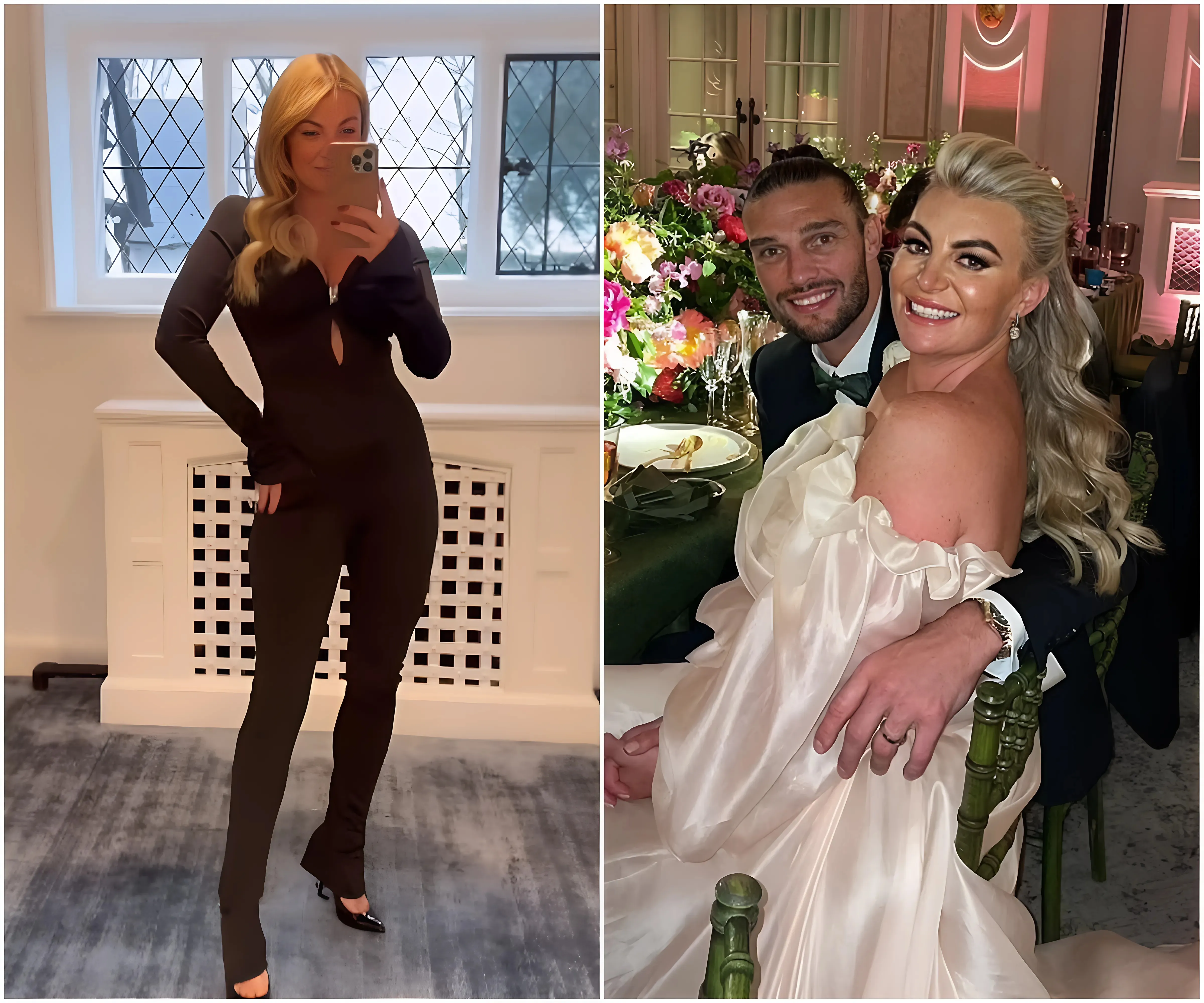 Billi Mucklow shows off her 'revenge body' in a skintight jumpsuit as she shares cryptic post after unfollowing estranged husband Andy Carroll on Instagram - suong