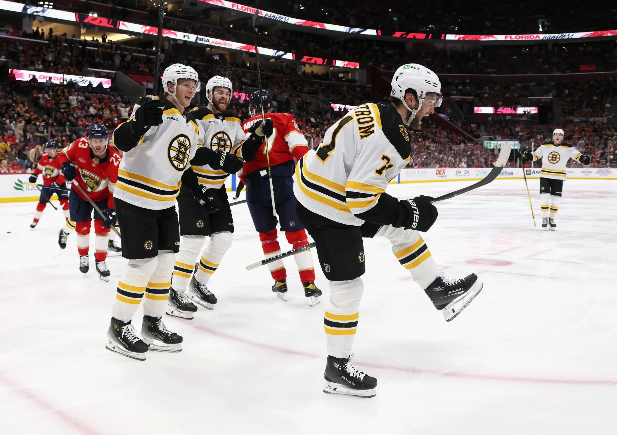 Boston Bruins end six-game losing streak with stunning overtime win over Panthers