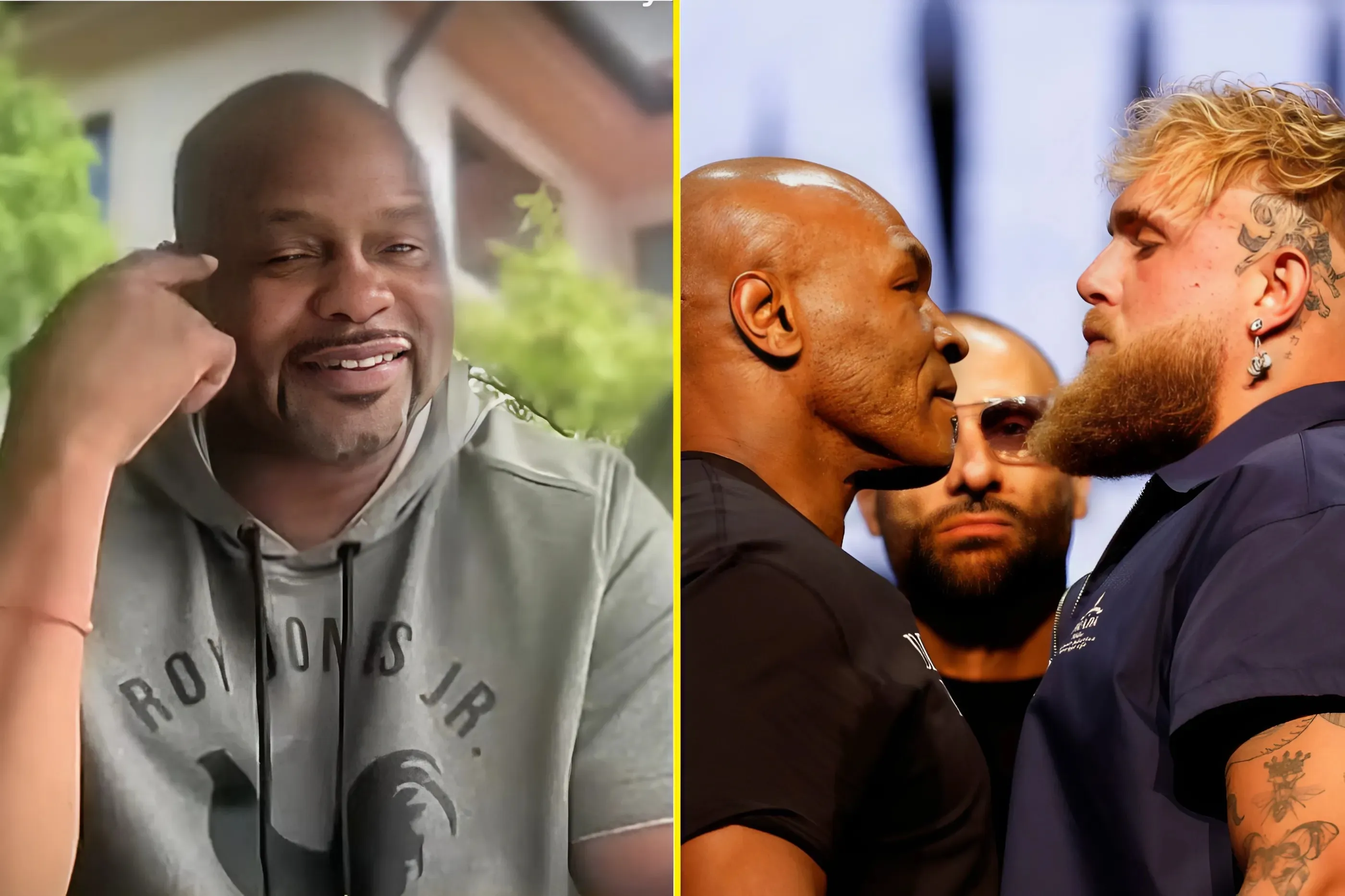 Mike Tyson gives his approval to a future fight between Roy Jones Jr and Jake Paul but with a warning to both