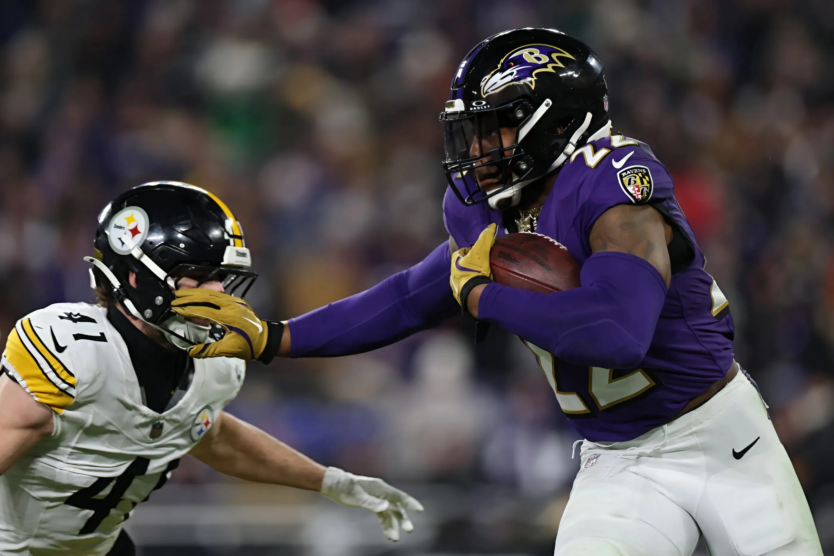 Ravens run wild in 28-14 win over Steelers