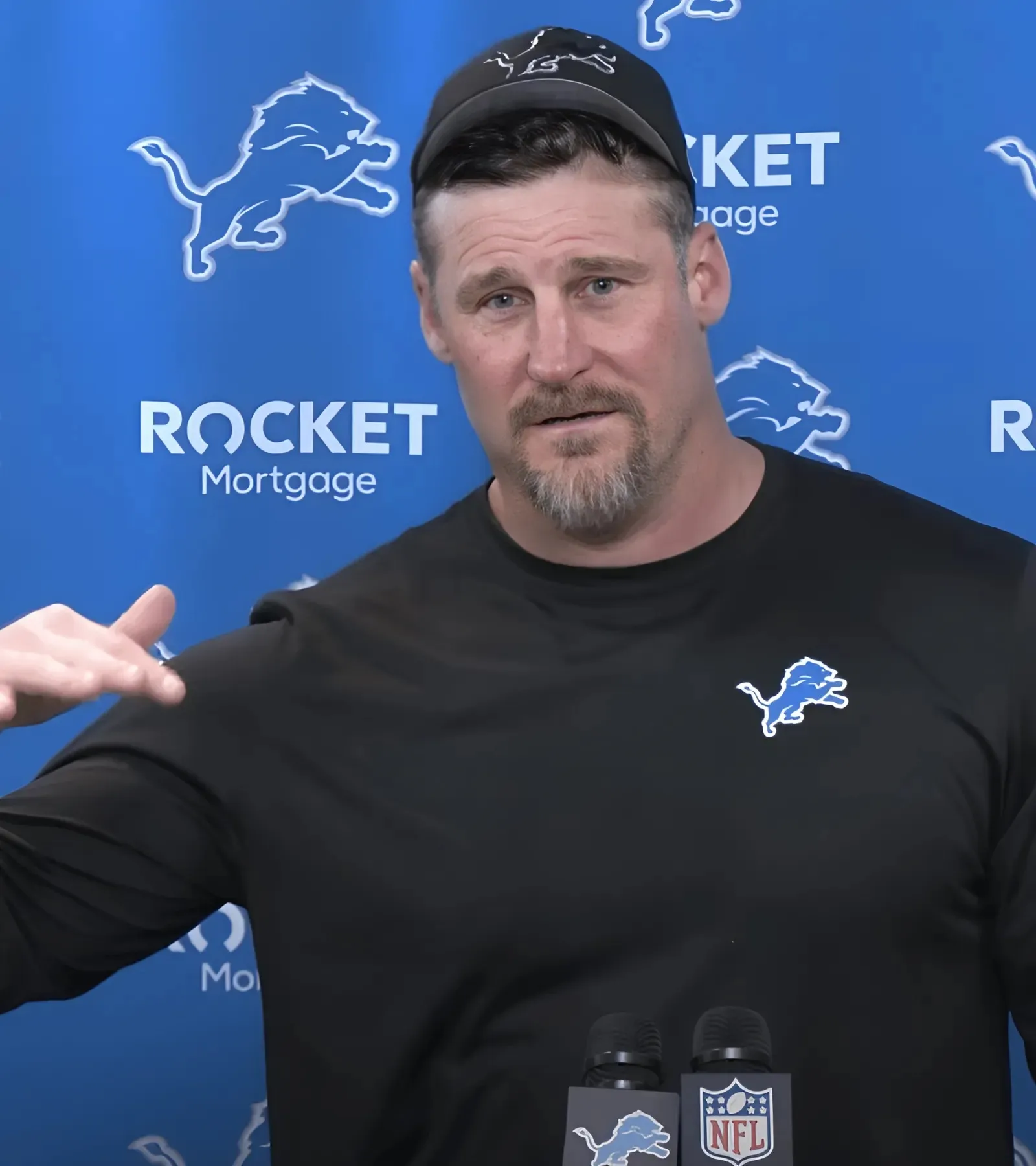 Lions Make Perfect Joke on Anniversary of Dan Campbell's Interview