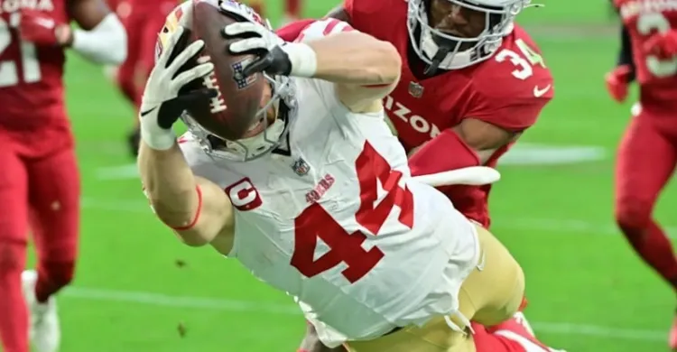 NFL Fines 49ers Fullback Kyle Juszczyk $16K for Blocking with Helmet