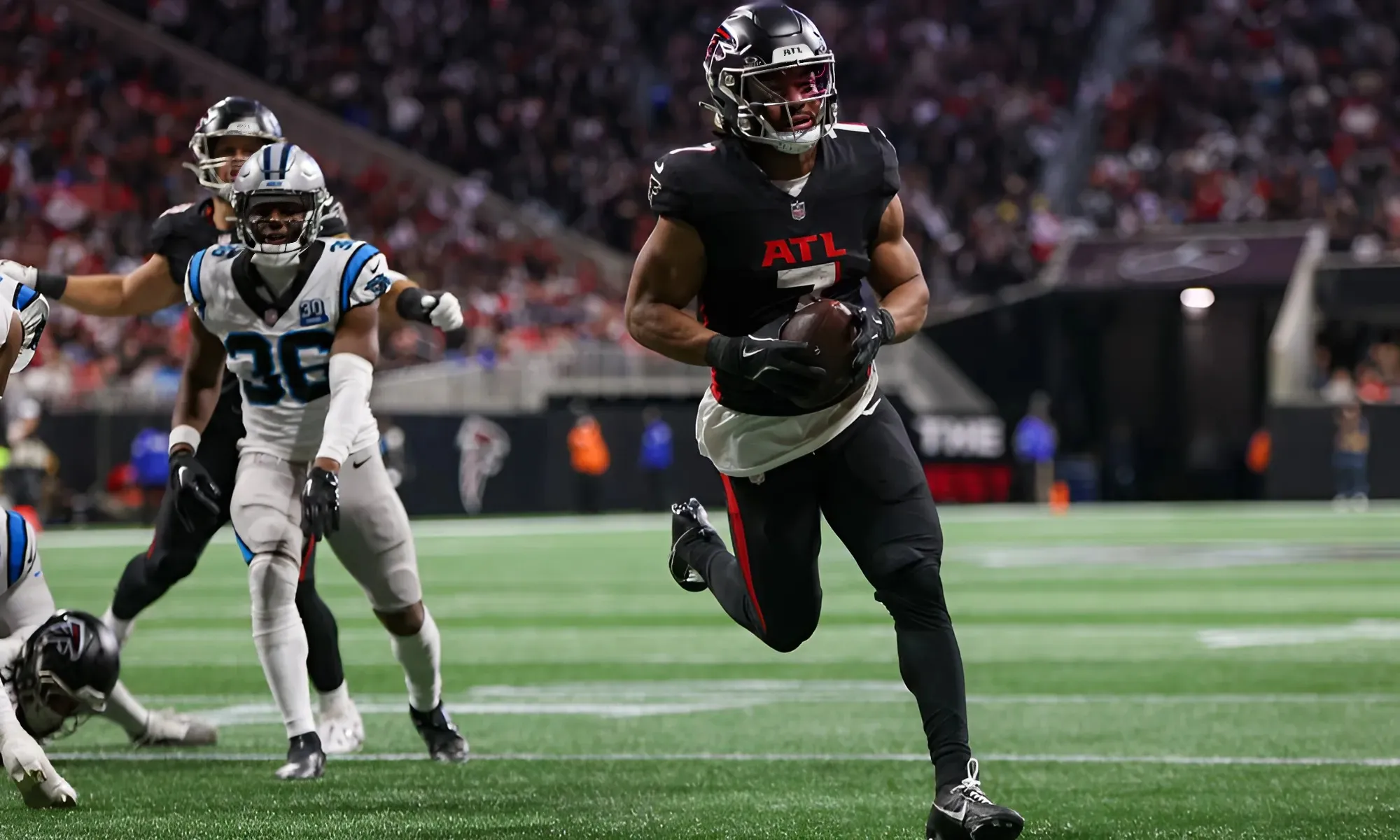 NFL fines Falcons RB Bijan Robinson for unnecessary roughness