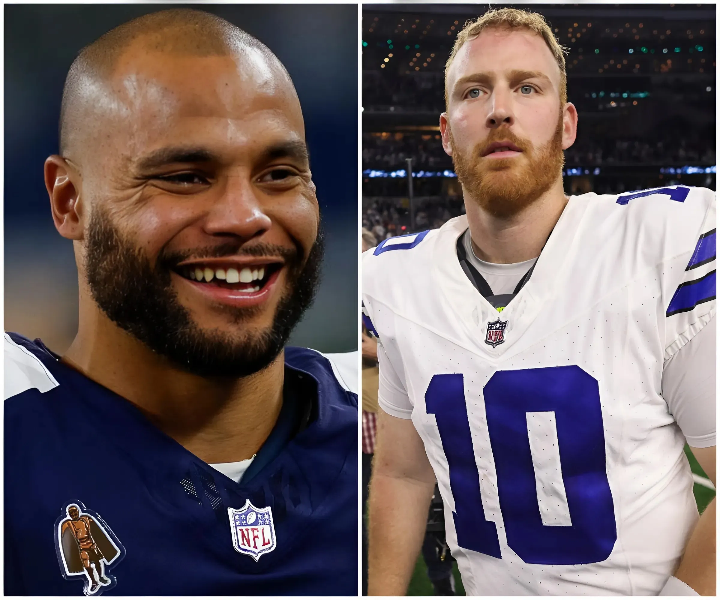 Cowboys QB Dak Prescott Responds to Cooper Rush’s Potential Farewell