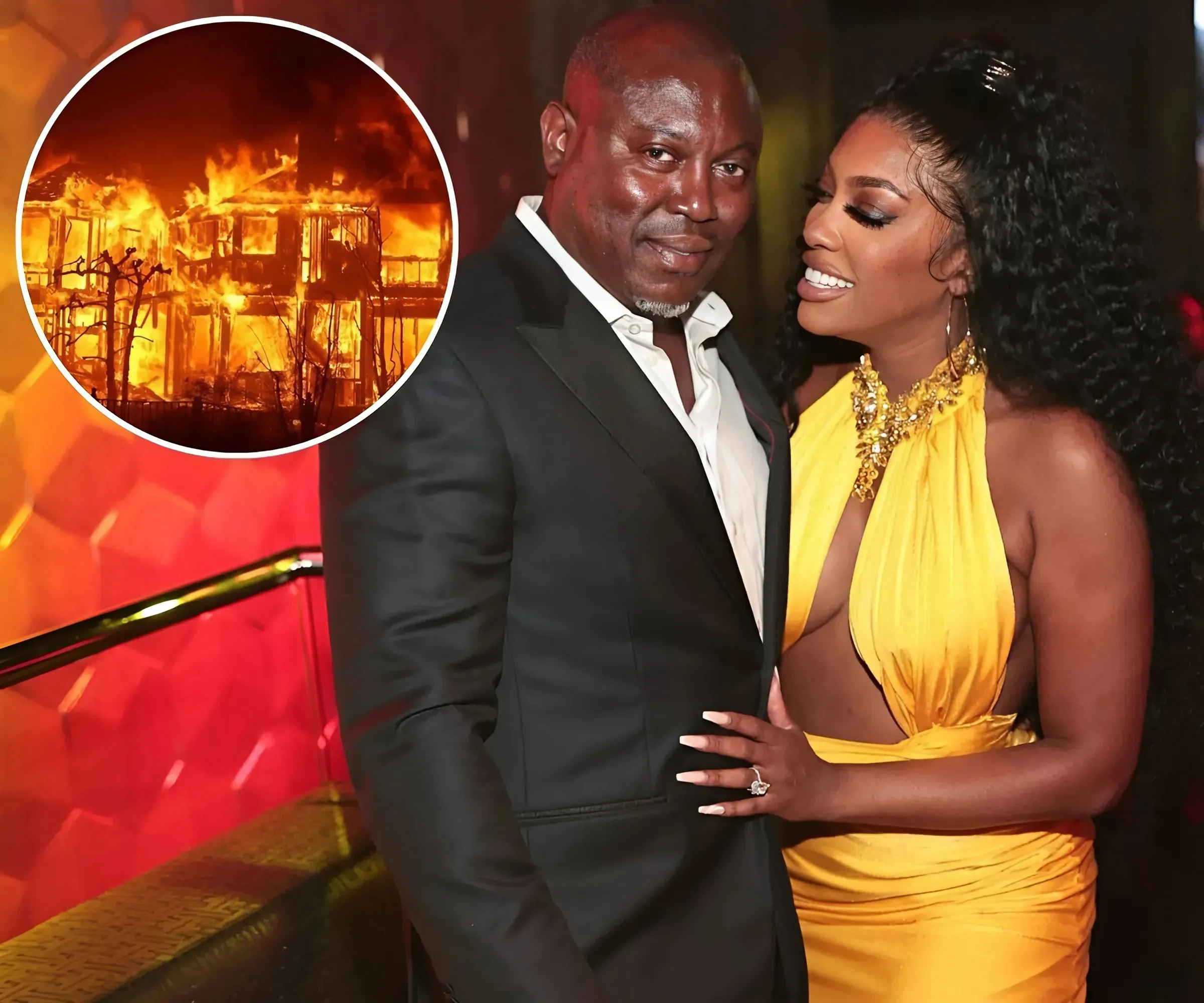 "Porsha Williams' Ex-Husband in Danger: $4.2 Million House Is Near Fire, She Prays for Rain to Save Her Life!"