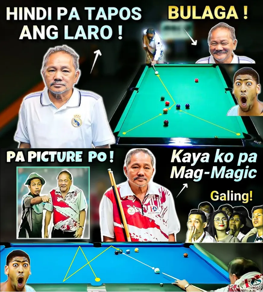 Witness the Magic: Efren Reyes' Latest Feat Will Leave You Amazed!